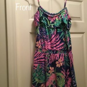 kids Lilly Pulitzer romper. Size xl.